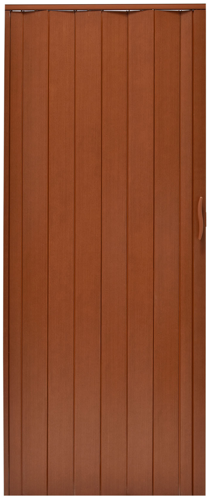 Drzwi harmonijkowe 001P-80 ciemny calvados 80 cm