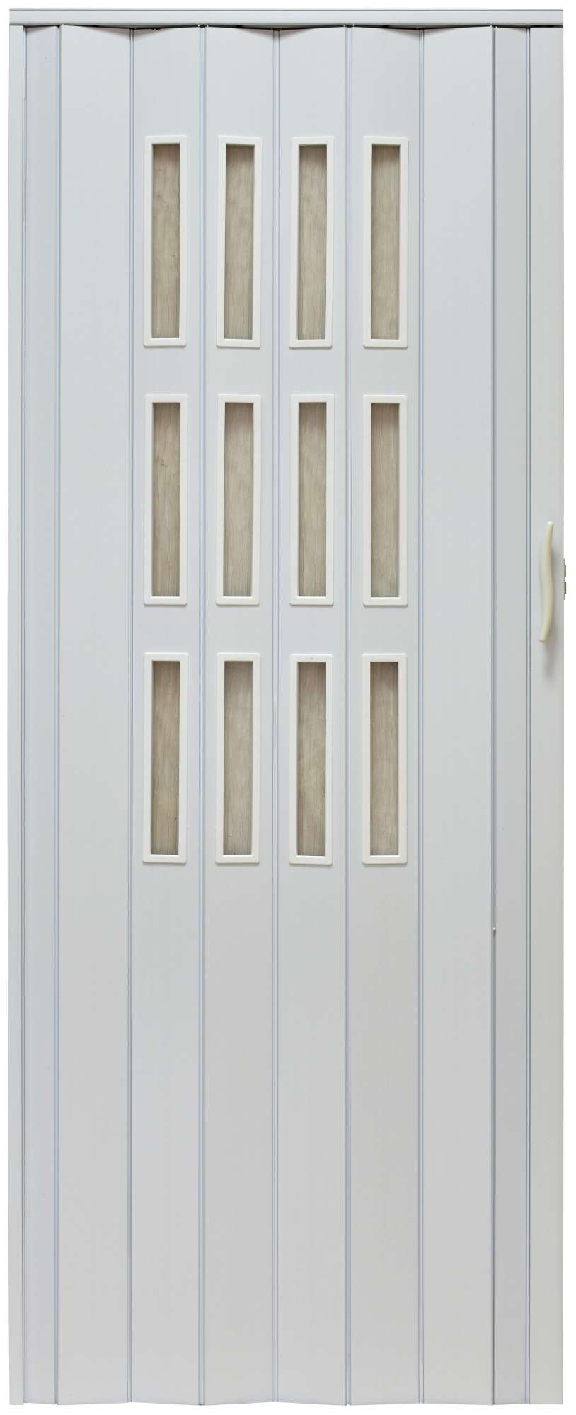 Drzwi harmonijkowe 001S - 100 cm - 014 biały mat