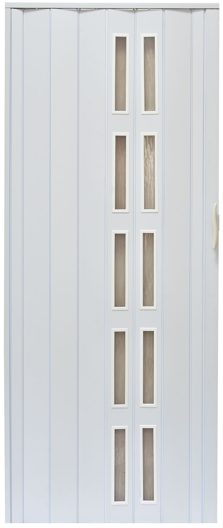 Drzwi harmonijkowe 005S - 90 cm - 014 biały mat