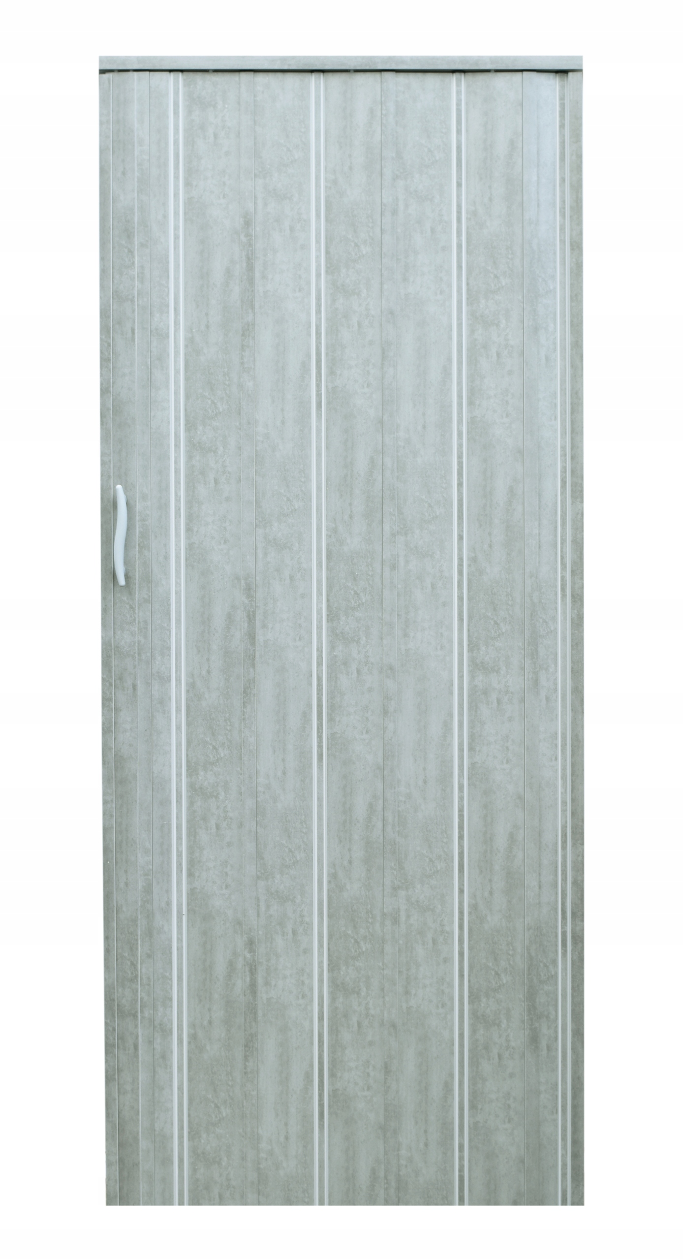 Drzwi harmonijkowe 008P - 80 cm - 61 beton mat