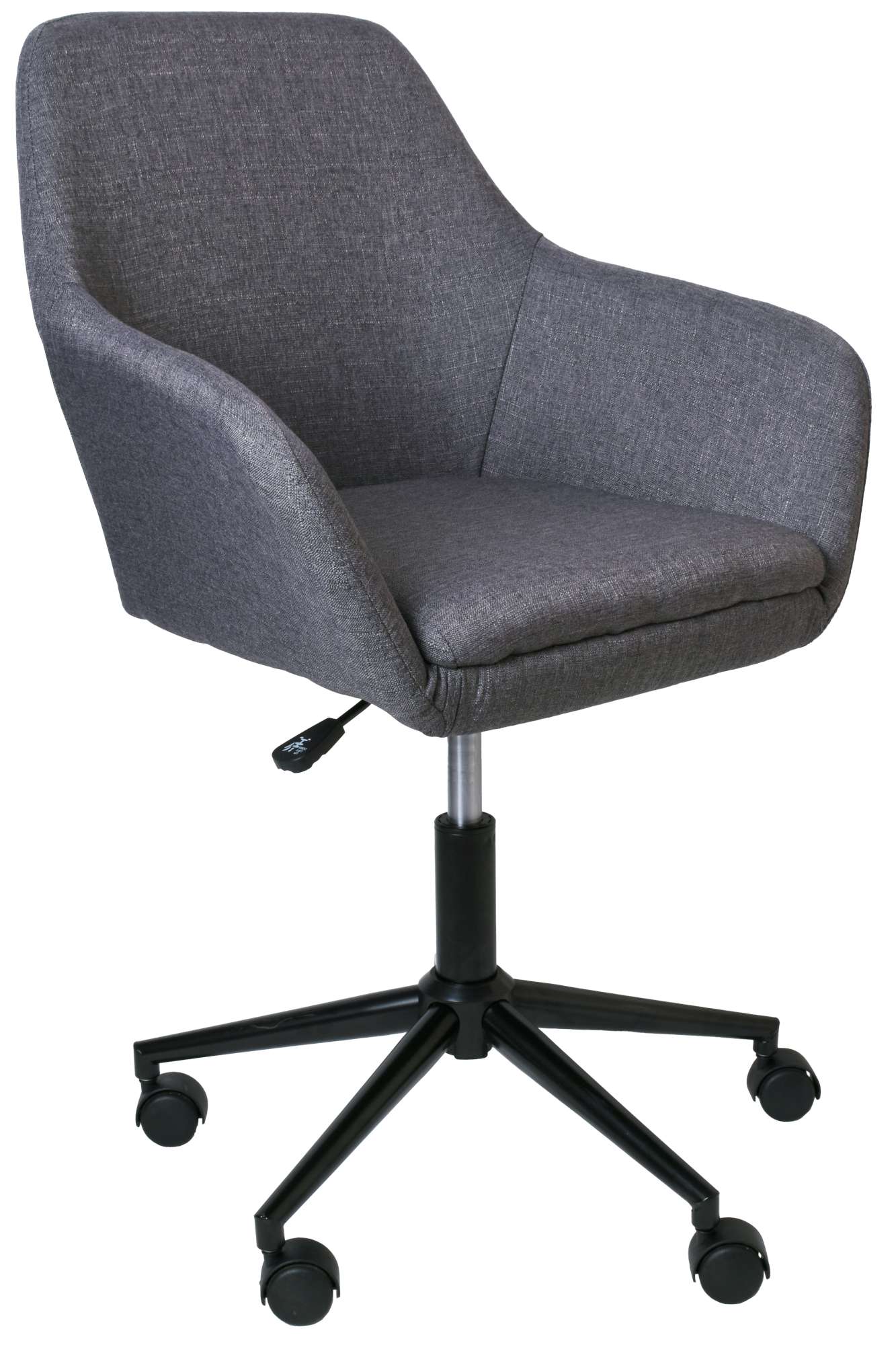 Fotel biurowy krzesło na kółkach HOLLY GRAFITOWY