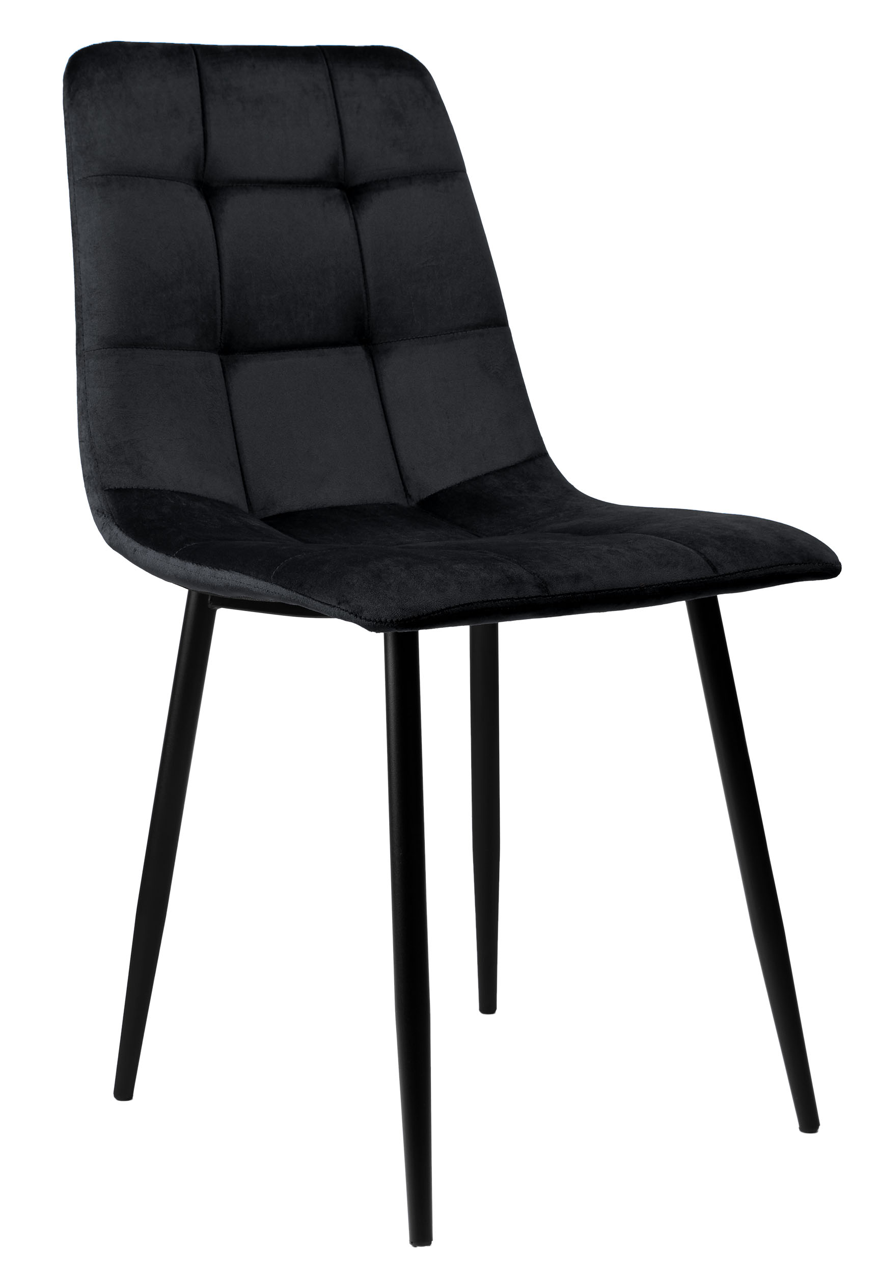 Krzesło nowoczesne aksamitne