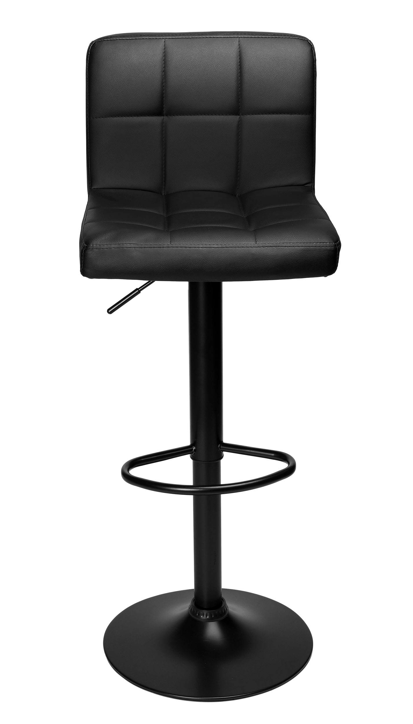 Hoker krzesło barowe ARAKO BLACK czarne
