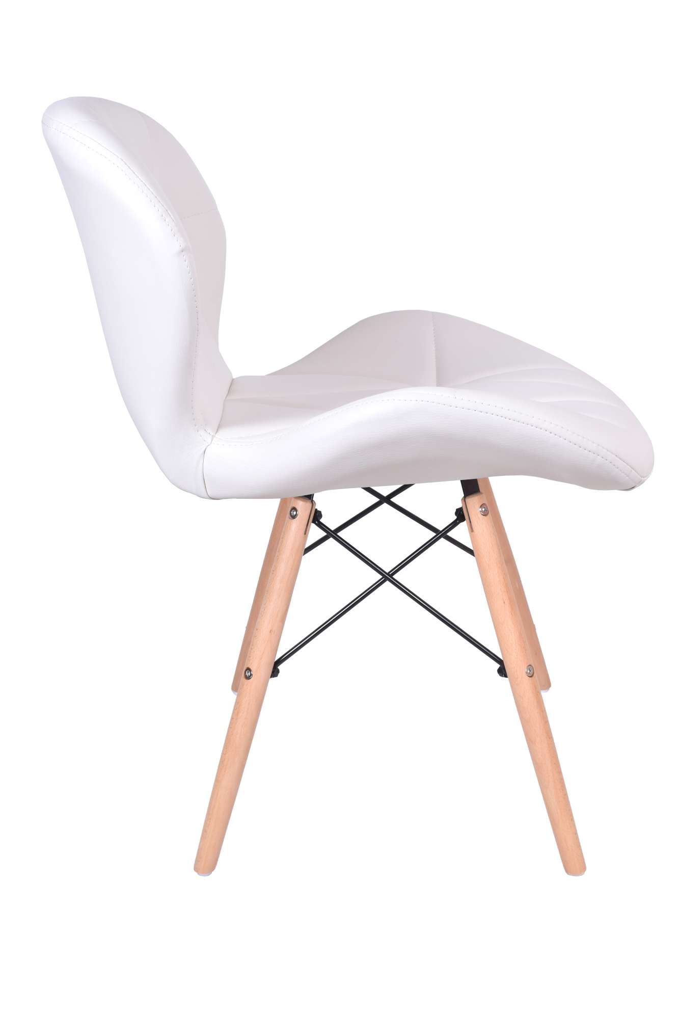 Krzesło tapicerowane DSW AZMUR białę