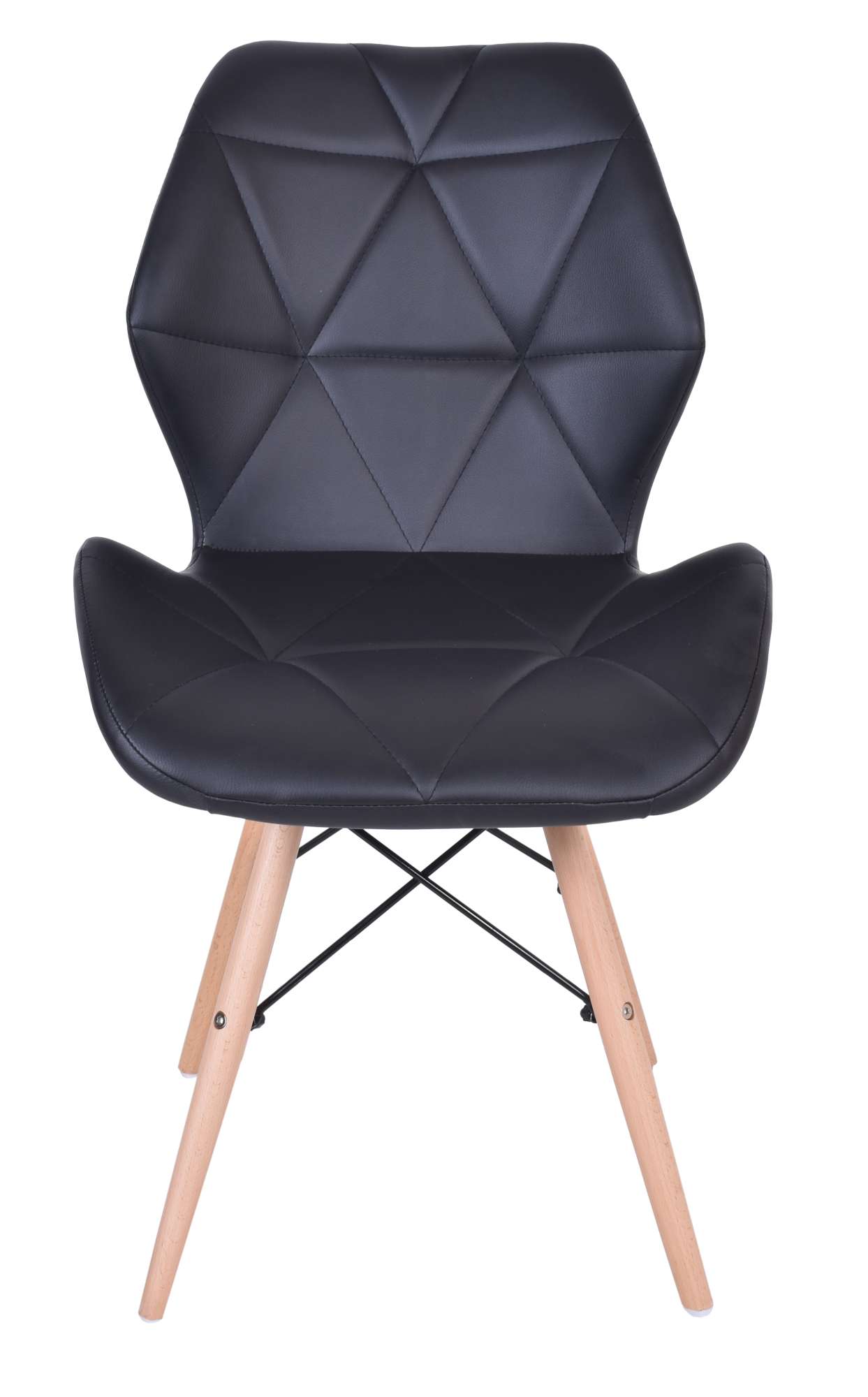 Krzesło tapicerowane Irene Eko czarne