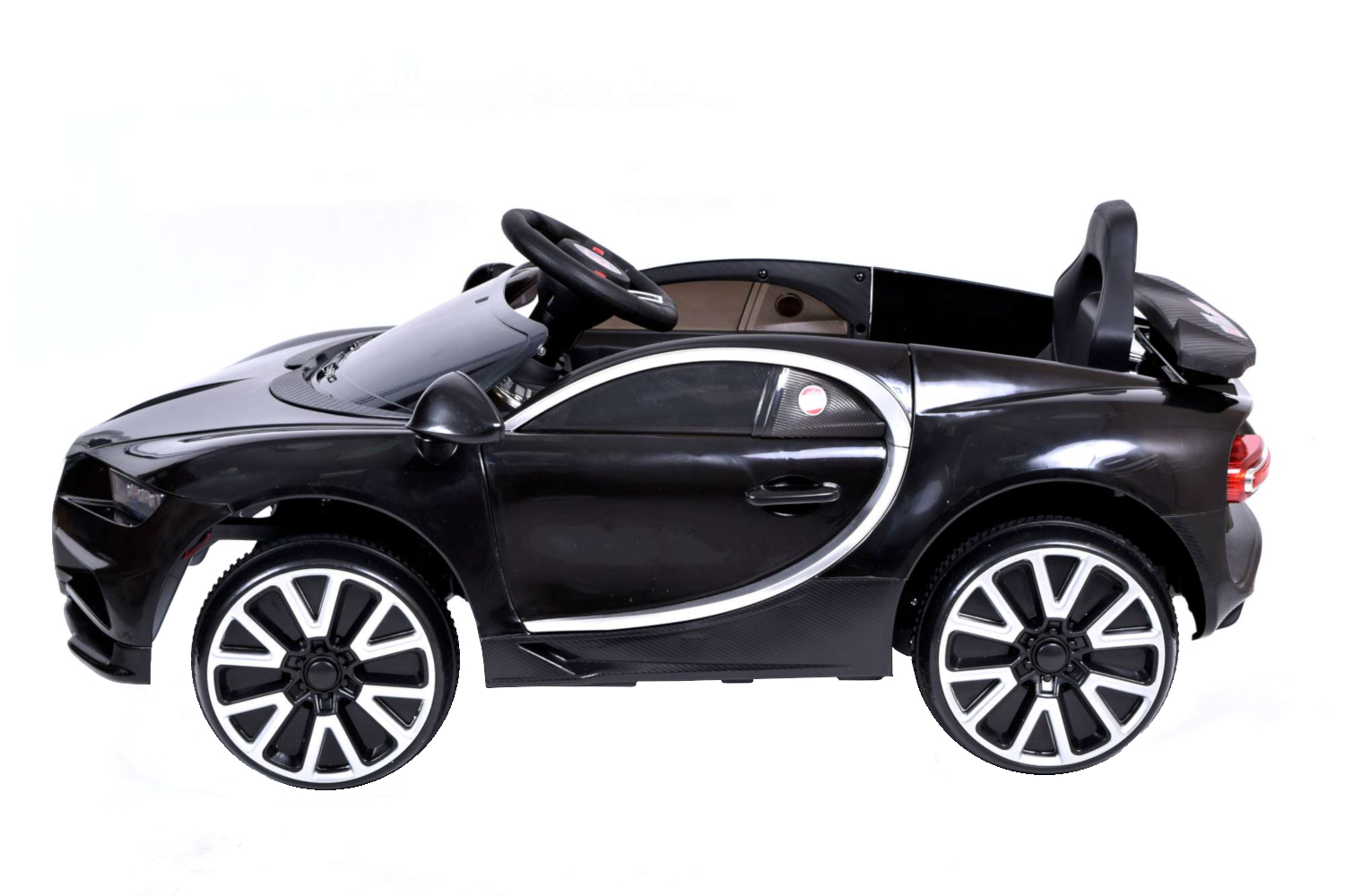 Auto na akumulator Bugatti czarny