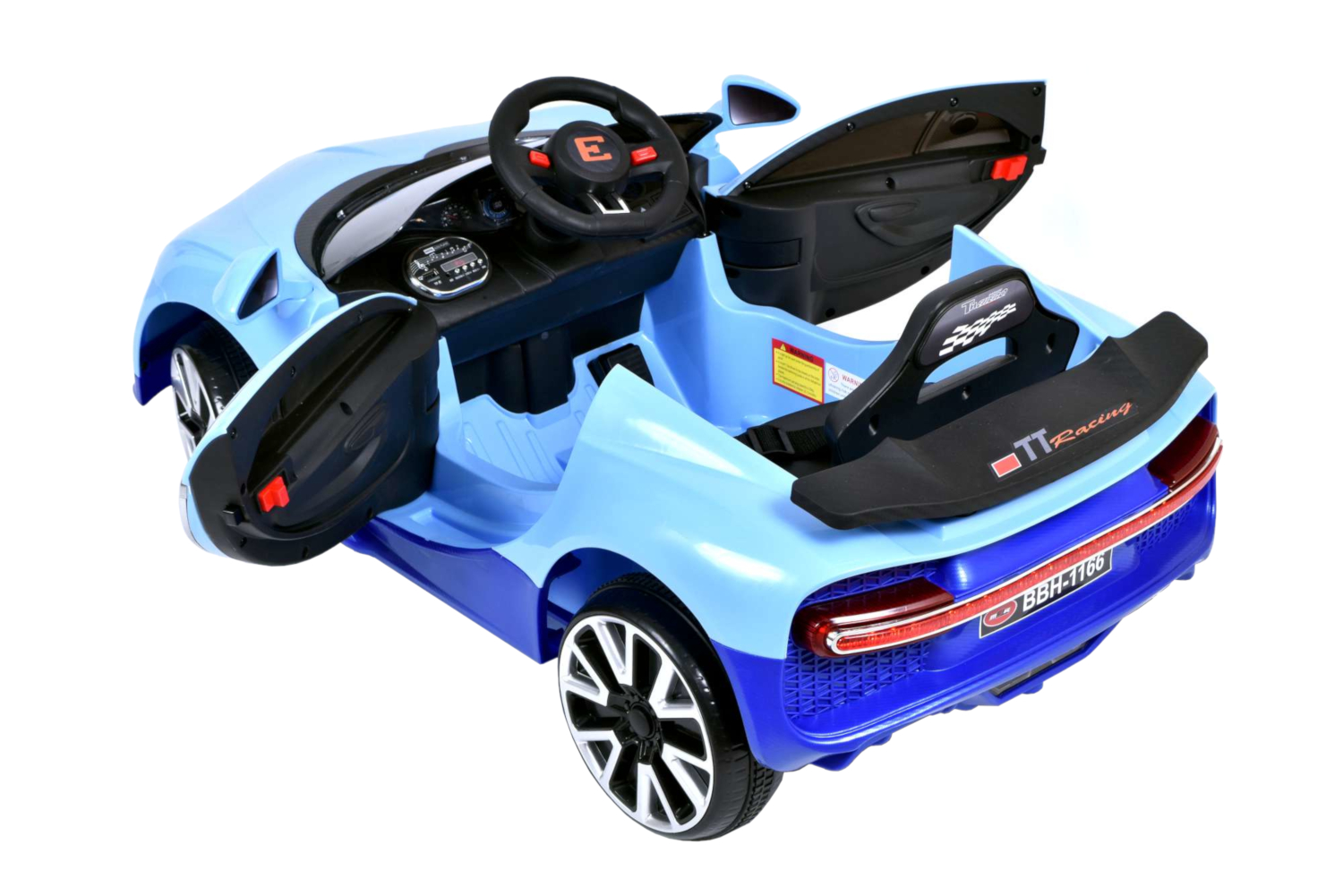 Auto na akumulator Bugatti niebieski