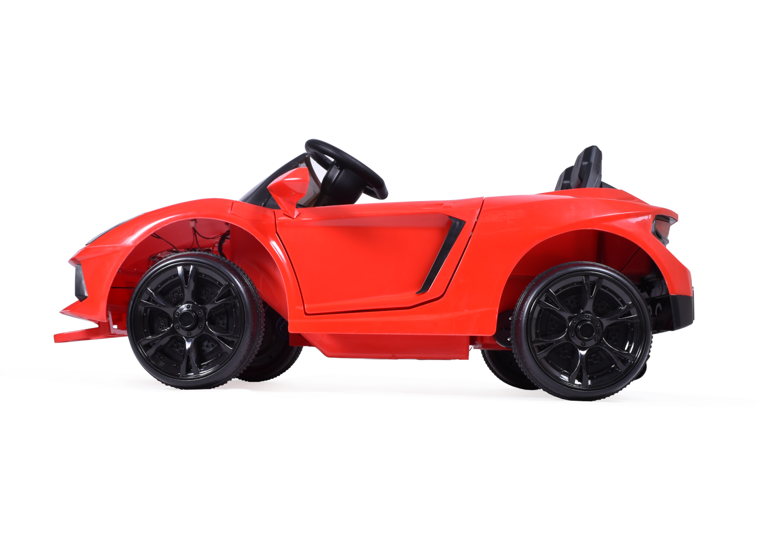 Samochodzik elektryczny styl Lamborghini czerwony