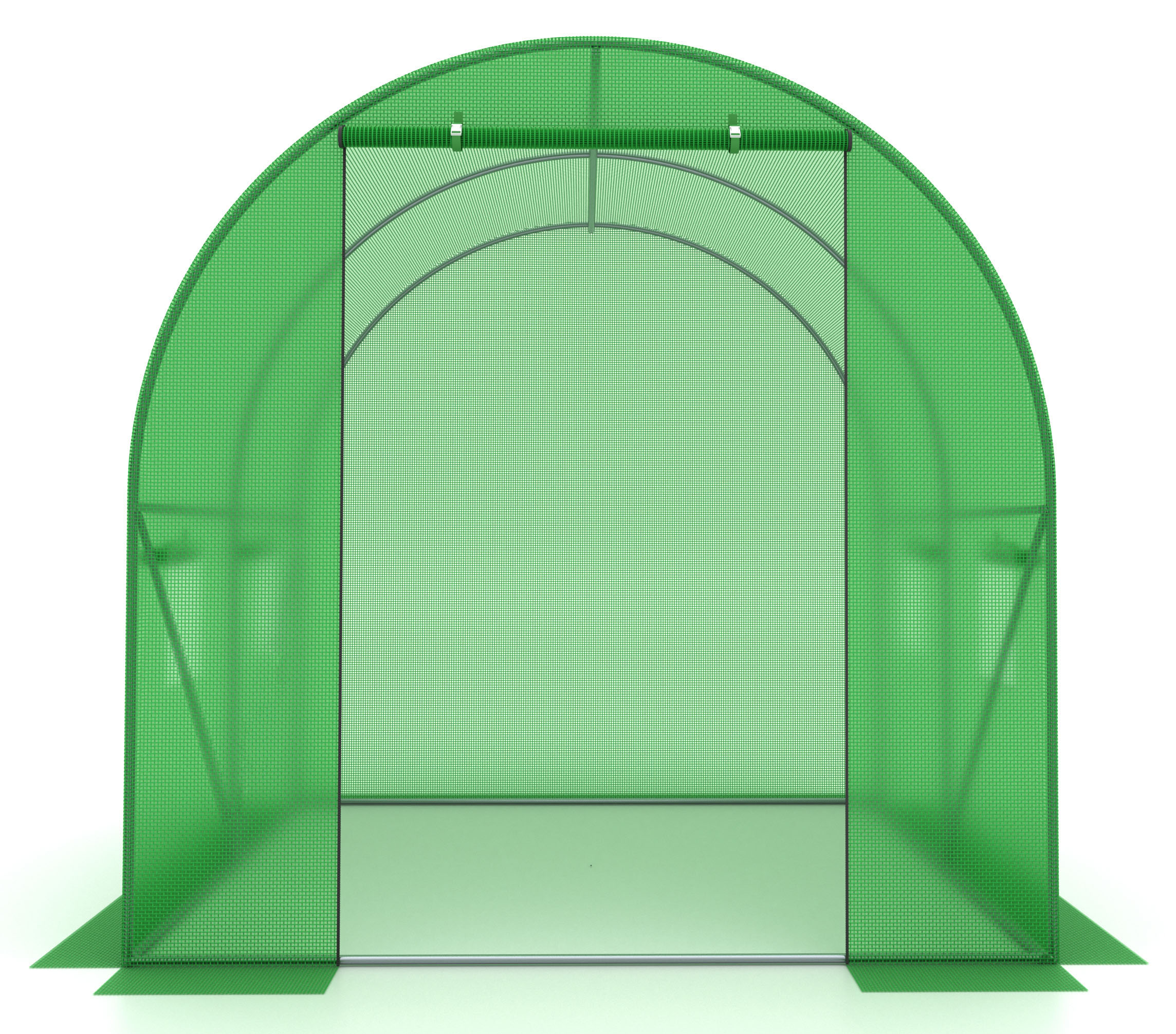 Ogrodowy tunel foliowy - szklarnia ogrodowa 2x2m