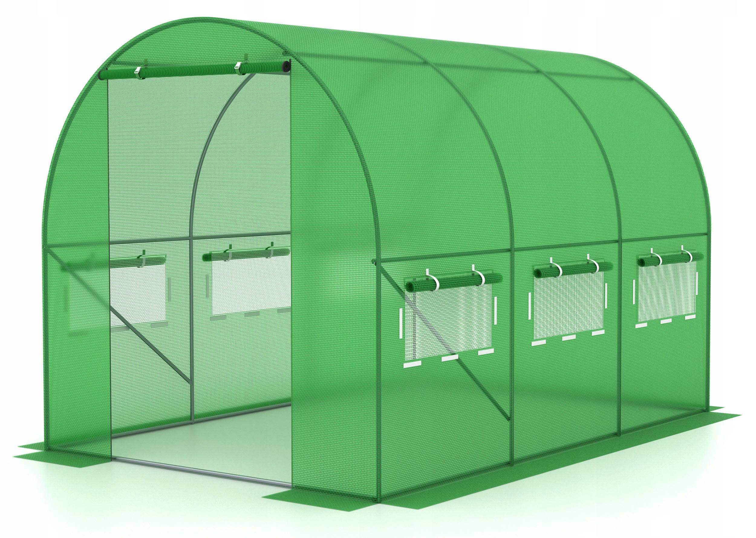 Ogrodowy Tunel foliowy - szklarnia ogrodowa 2x3,5m
