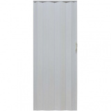 Drzwi harmonijkowe 001P - 80 cm - 49 biały dąb mat