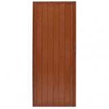 Drzwi harmonijkowe 001P - 80 cm - 029 mahoń mat