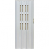 Drzwi harmonijkowe 001S - 80 cm - 014 biały mat