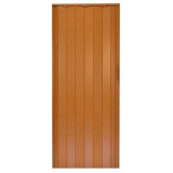Drzwi harmonijkowe 001P - 90 cm - 026 ciemna olcha mat
