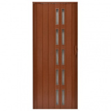 Drzwi harmonijkowe 005S - 90 cm - 029 mahoń mat