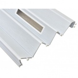 Drzwi harmonijkowe 005S - 90 cm - 49 biały dąb mat 