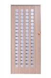 Drzwi harmonijkowe 015 B01 - 86 cm - 50 dąb sonoma mat