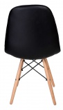 Krzesło nowoczesne tapicerowane LYON DSW czarne