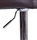 Hoker krzesło barowe AZARA brązowe