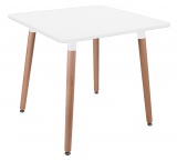 Stół kwadratowy MASSIMO 80X80 biały