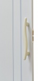Drzwi harmonijkowe 005S - 100 cm - 014 biały mat