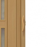 Drzwi harmonijkowe 005S - 90 cm - 32 olcha mat