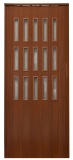 Drzwi harmonijkowe 008S - 80 cm - 029 mahoń mat