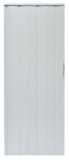 Drzwi harmonijkowe 008P - 80 cm - 49 biały dąb mat G