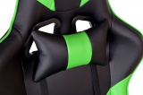 Fotel gamingowy SHADOW GAMER | czarno-zielony