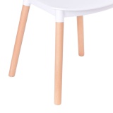 Krzesło retro GRETA białe