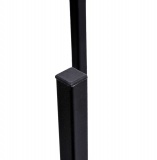 Kwietnik metalowy czarny TORRE 60 cm