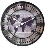 Zegar ścienny 60cm TORIL styl loftowy