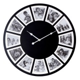 Zegar ścienny Dekan 60cm ramki na zdjęcia