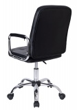 Fotel biurowy kosmetyczny KARLOS szaro-czarny