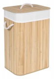 Kosz bambusowy na pranie 1 komora natural