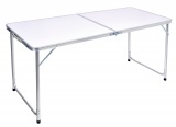 Stół składany turystyczny FLOW 150x60 cm biały