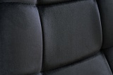 Krzesło DSW AZTINE VELVET tapicerowane czarne aksamit