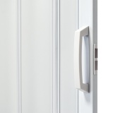 Drzwi harmonijkowe 004-100cm -06 biały mat