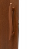 Drzwi harmonijkowe 001P- 80 cm- 80 ciemny calvados