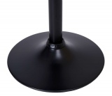 Hoker krzesło barowe GRAPPO BLACK ciemnozielone Velvet