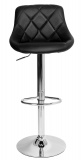 Hoker krzesło barowe CYDRO czarne