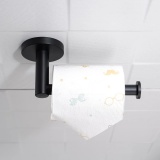Uchwyt na papier toaletowy VOST czarny