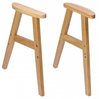 Nogi do fotela drewniane komplet podstawa