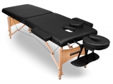 Przenośny stół do masażu łóżko SIMILAN składane drewniane