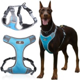 Szelki treningowe dla psa ASTRO błękitne rozmiar XL