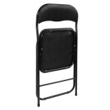Krzesło składane BASICO czarne